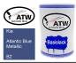 Preview: Kia, Atlantic Blue Metallic, B2: 500ml Lackdose, von ATW Autoteile West.